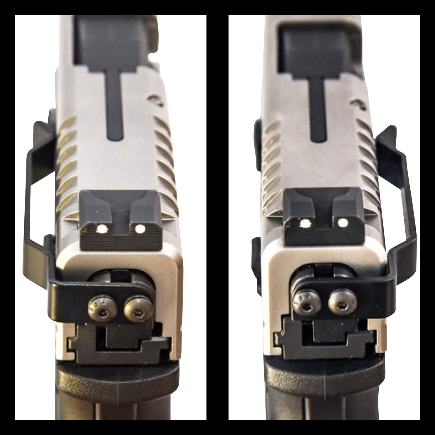 ClipDraw Gun Clip, Low Profile Slim Concealed Carry Easy Install American Made