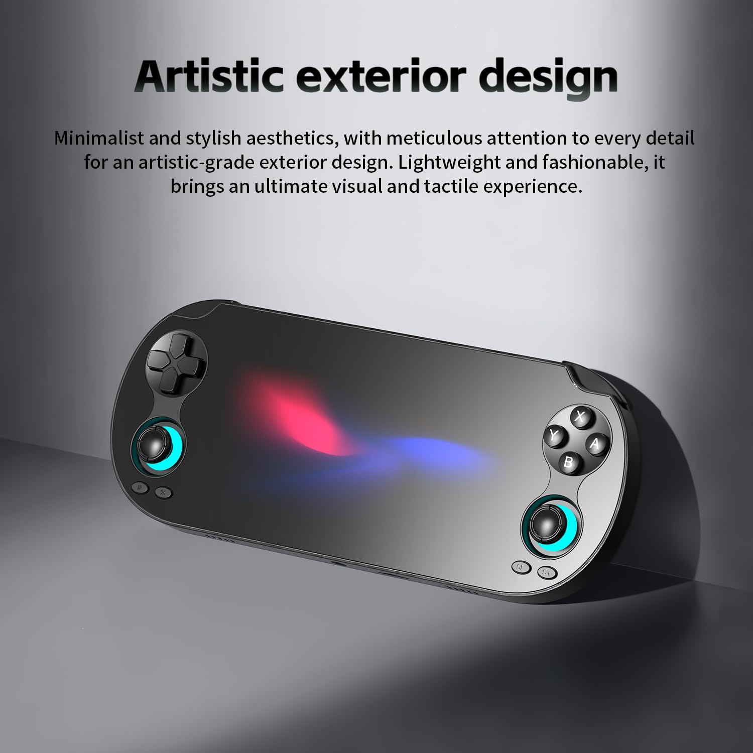 RG Vita Retro Handheld Game Console, Android 12 Portable Gaming Console with 5.46" IPS Touch Screen, No Game, Multi-Emulator, Wireless Screen Mirroring, Ideal for Home & Outdoor Entertainment (Black)