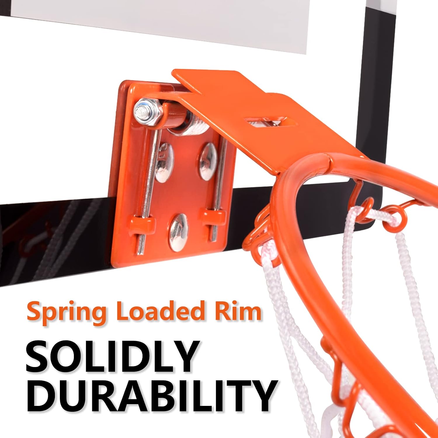 Indoor Mini Basketball Hoop for Kids, Over The Door Basketball Hoop Indoor with 4 Balls & Inflator