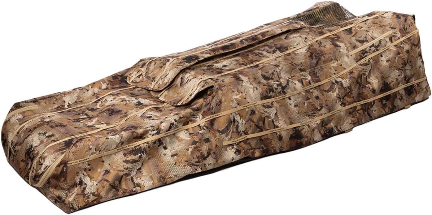 Rig'Em Right Outdoors X-Factor Layout Blind, Gore Optifade Marsh