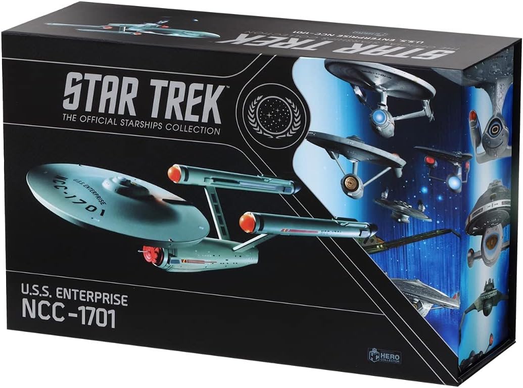 Hero Collector Eaglemoss U.S.S. Enterprise NCC-1701 Collector's XL Edition | Star Trek Official Starships Collection | Model Replica