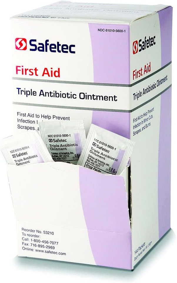Triple Antibiotic-144-0.5 Gram Packet Box | 144 Count, Box