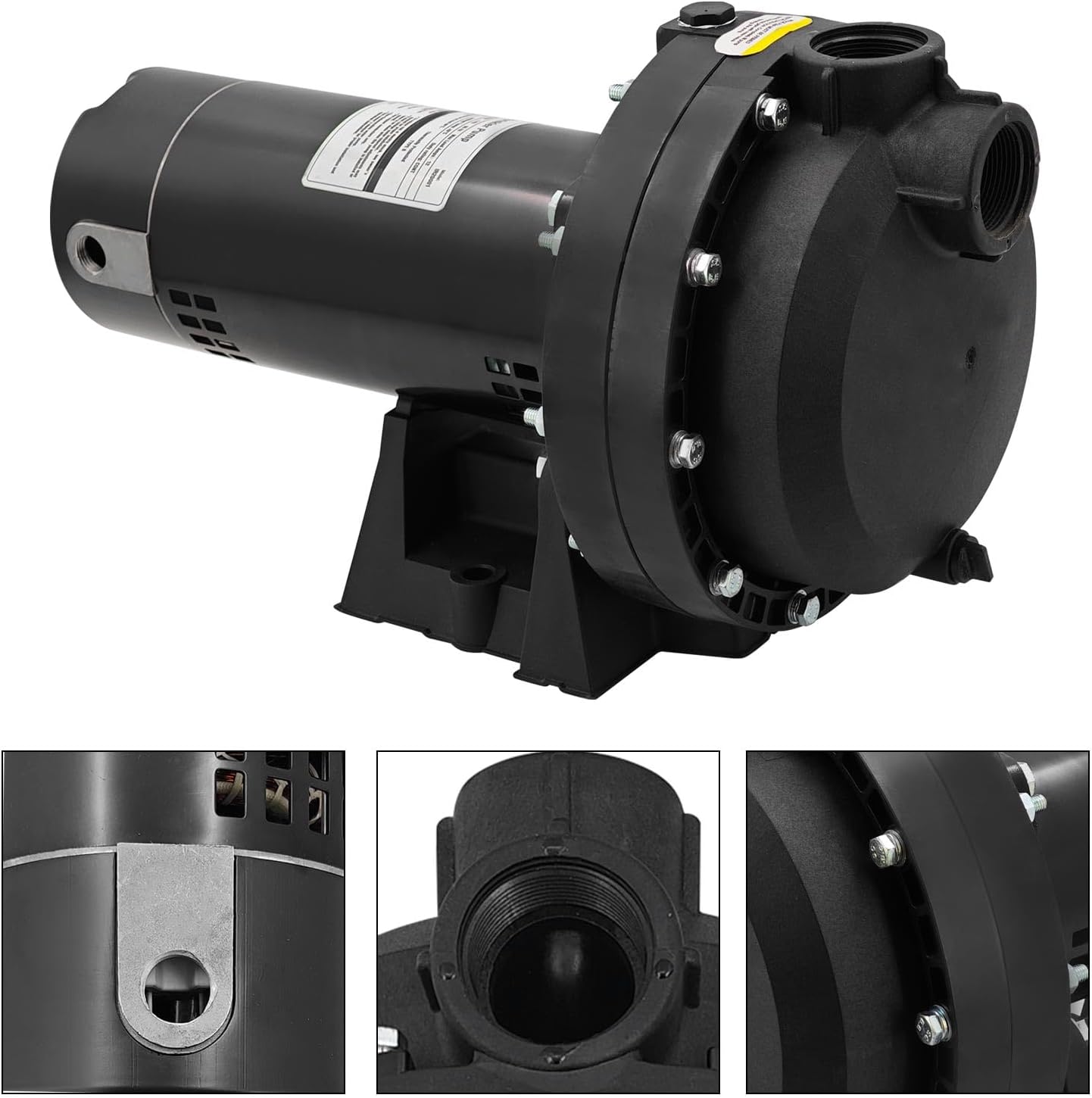 FP5182-08 2HP 230V Self-Priming Sprinkler Pump Replacement for Flotec | Irrigation Sprinkler Pump 12A 50PSI 69GPM Replacement for Flotec Water Pump