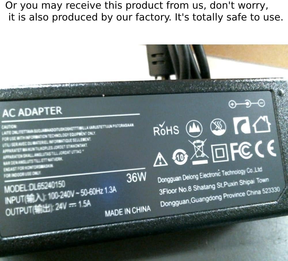 24V Battery Charger for Razor Electric Scooter E100 E125 E150 Power Supply