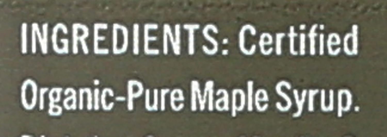 Crown Maple Organic 100% Pure Amber Color Rich Taste Maple Syrup, Flavor Marinades, Cocktails, Pancakes, Squash & Bacon, 12.7 Fl Oz