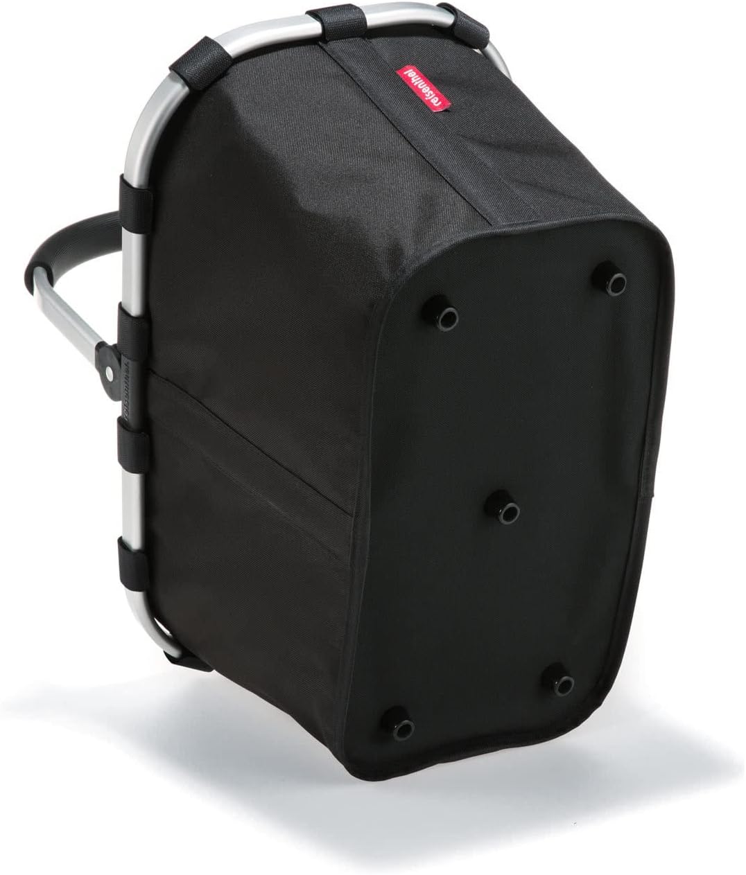 reisenthel carrybag frame black/black - Sturdy shopping basket with plenty of storage space and practical inner pocket - water-repellent