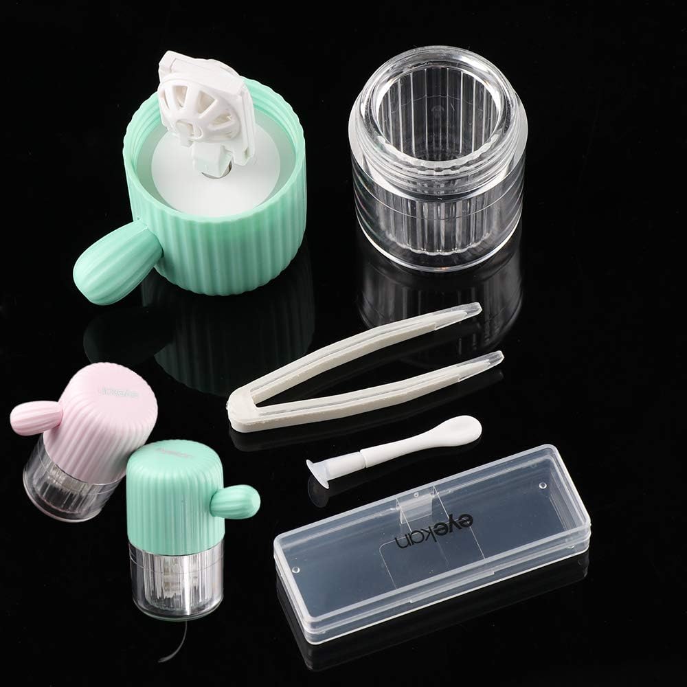 MUDOR Contact Lens Cleaner Machine - Contact Lens Washer Case, Blue