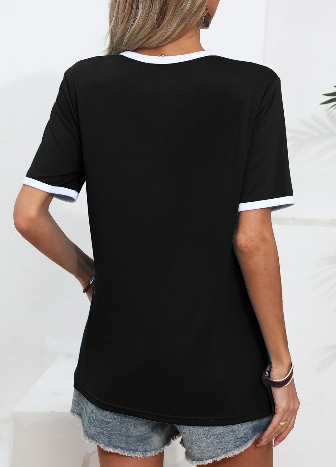 YEXIPO Graphic Tees for Women Short Sleeve Summer Tops Casual Cute T Shirts