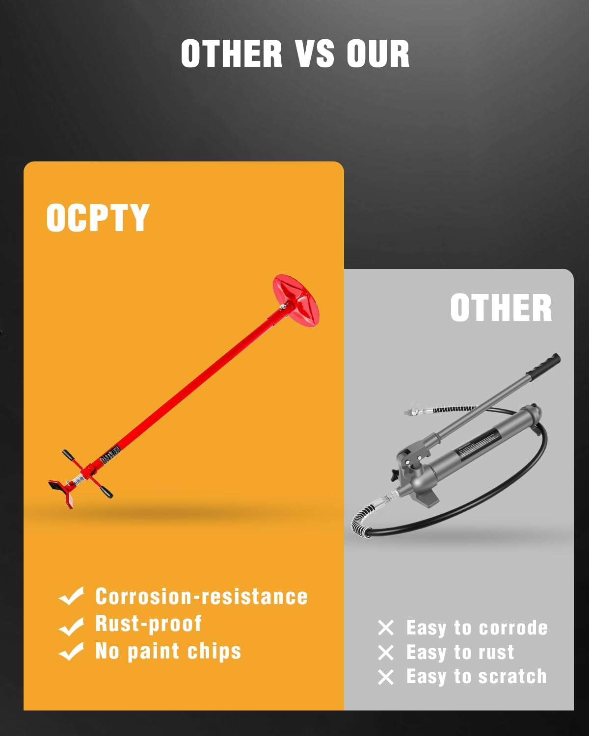 OCPTY 1/2 Ton Underhoist Support Stand with Adjustable Height