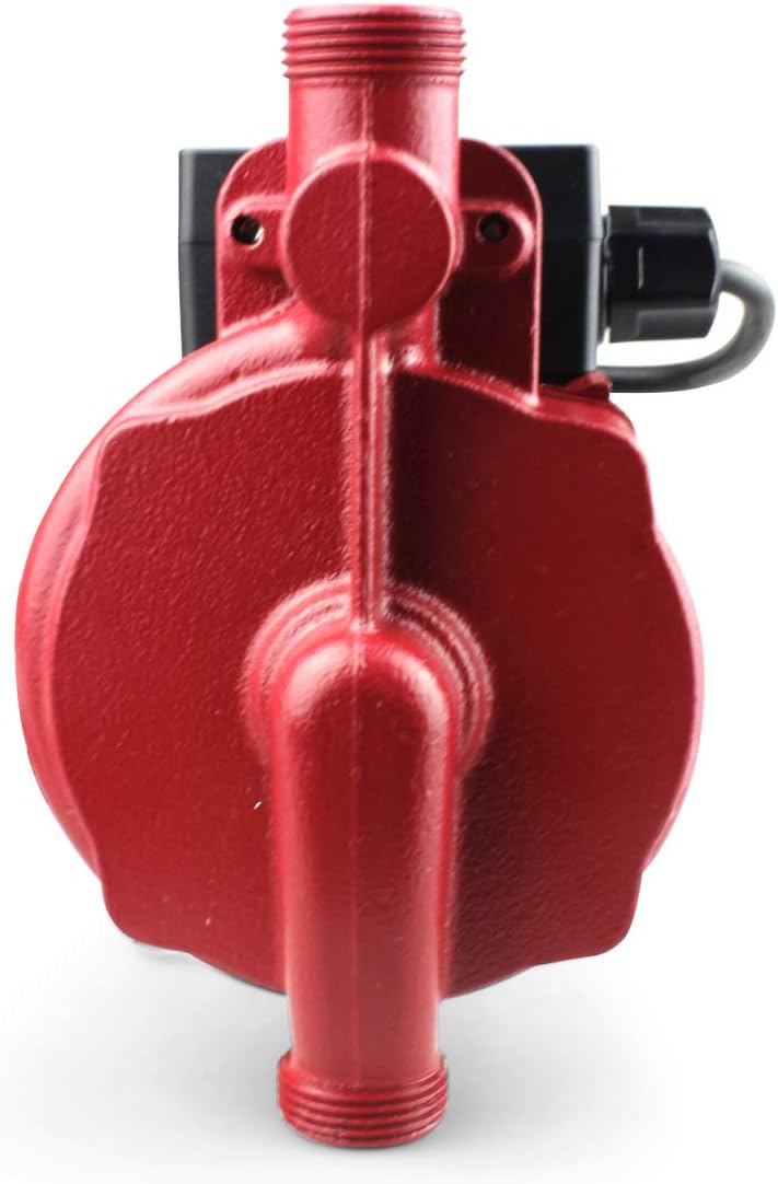 BACOENG Hot Water Recirculating Pump, Stainless Steel Head, Circulation Pump NPT 3/4", 3-Speed Control, Circulating Pump for Water Heater System