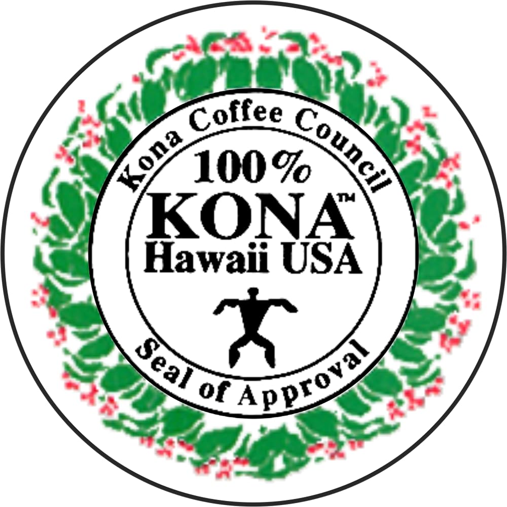 Hula Girl 100% Kona Coffee, Single Serve for Keurig K-Cup Brewers, Medium Roast, Works in the New K2