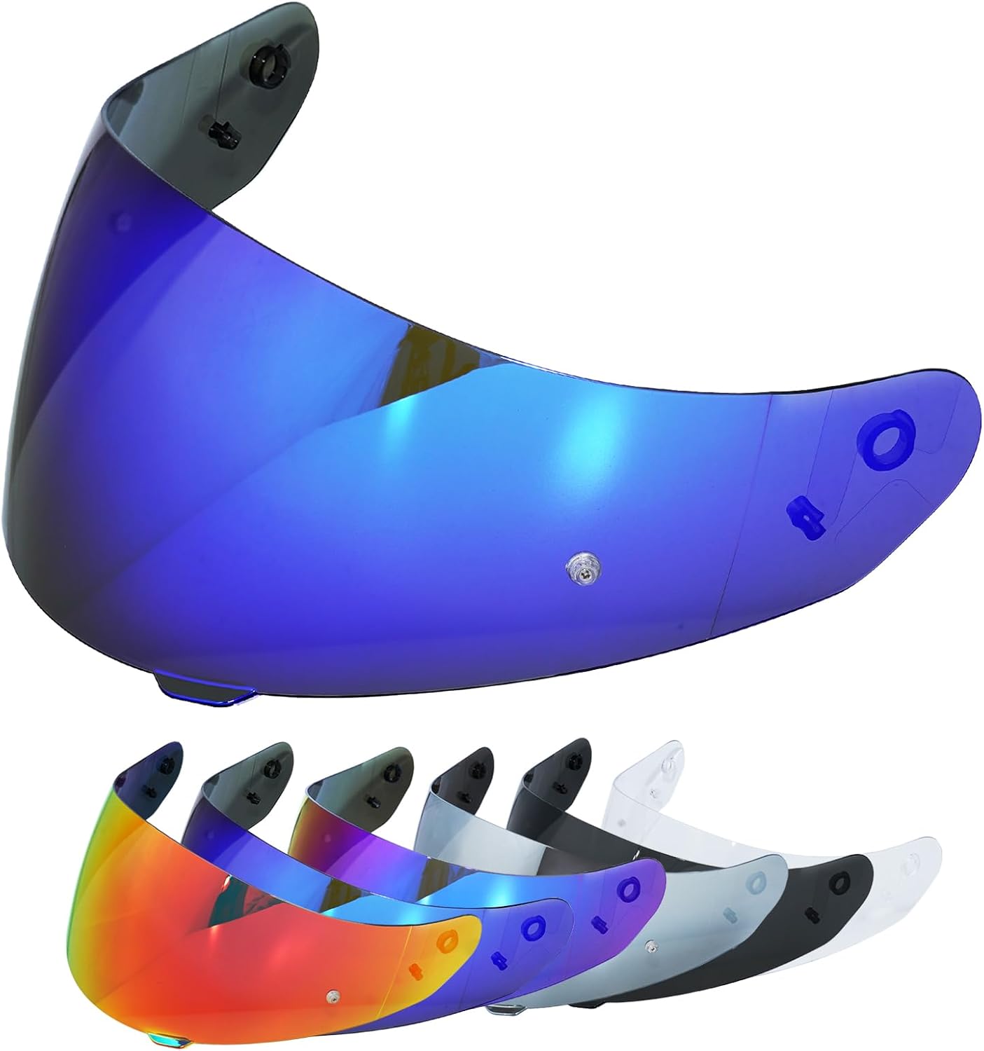 VCOROS C91 Helmet Shield for HJ-17 C90 C91N CL-MAX 2 IS-MAX BT SY-MAX 3 | UV400 Protection,Tinted Face Shield for HJ-17 C90 C91N CL-MAX 2 IS-MAX BT SY-MAX 3 IS-MAX 2 CL-MAX 3 Visor Replacement