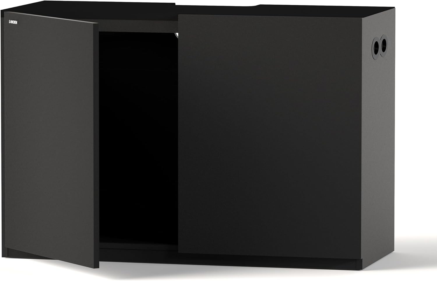 LANDEN Wooden Aquarium Stand & Cabinet, 20 Gallon Fish Tank, 17.7x17.7in