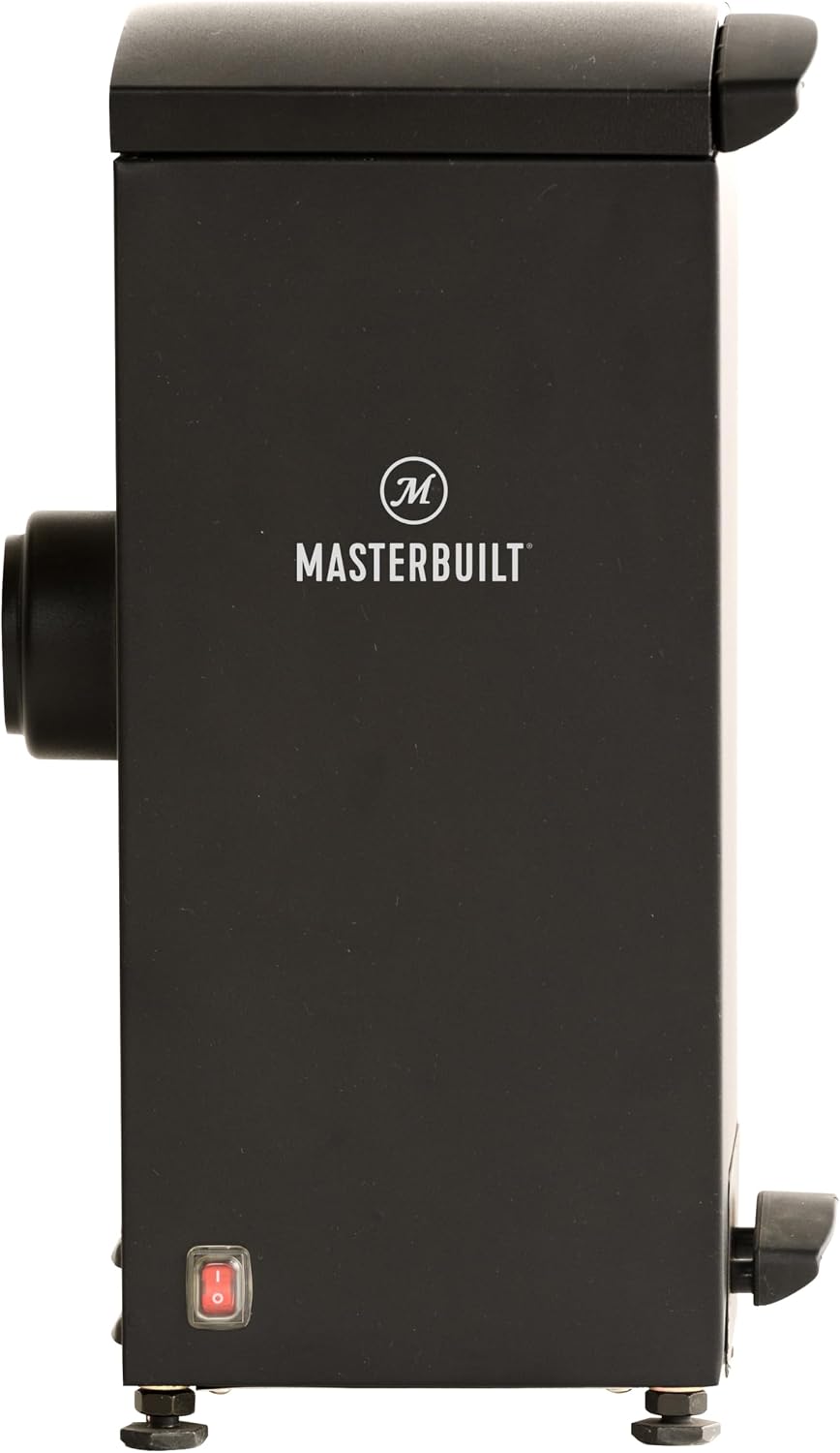Masterbuilt® Slow and Cold Smoker Accessory Attachment With Removable Ash Tray for Masterbuilt Vertical BBQ Smokers in Black, 10" x 10" x 18"