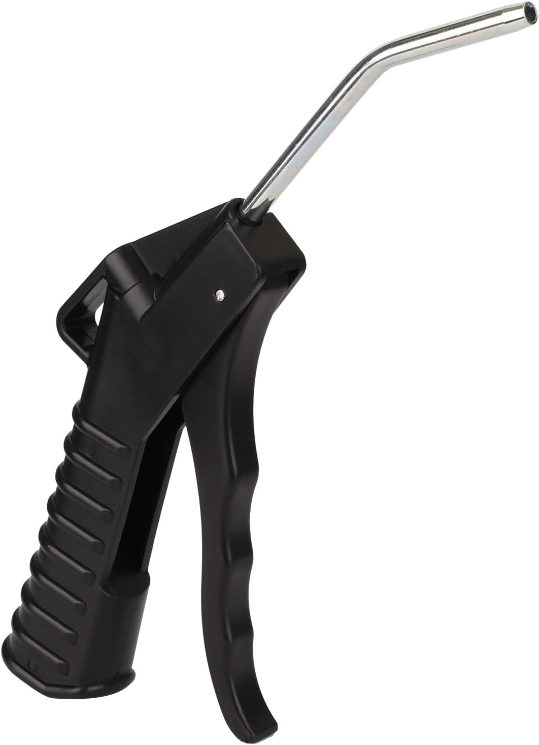 Air Compressor Blow Gun with Extended Steel Nozzle