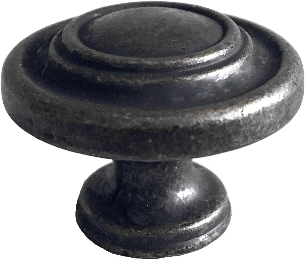 3.75" C-C Bail Drawer Pull Drop Dresser Pull Dark Antique Bronze Swing Drawer Handle Vintage Style 3 3/4" 96 mm Centers (Bail Pull- 3.75" (96 mm) Centers, Dark Antique Bronze)