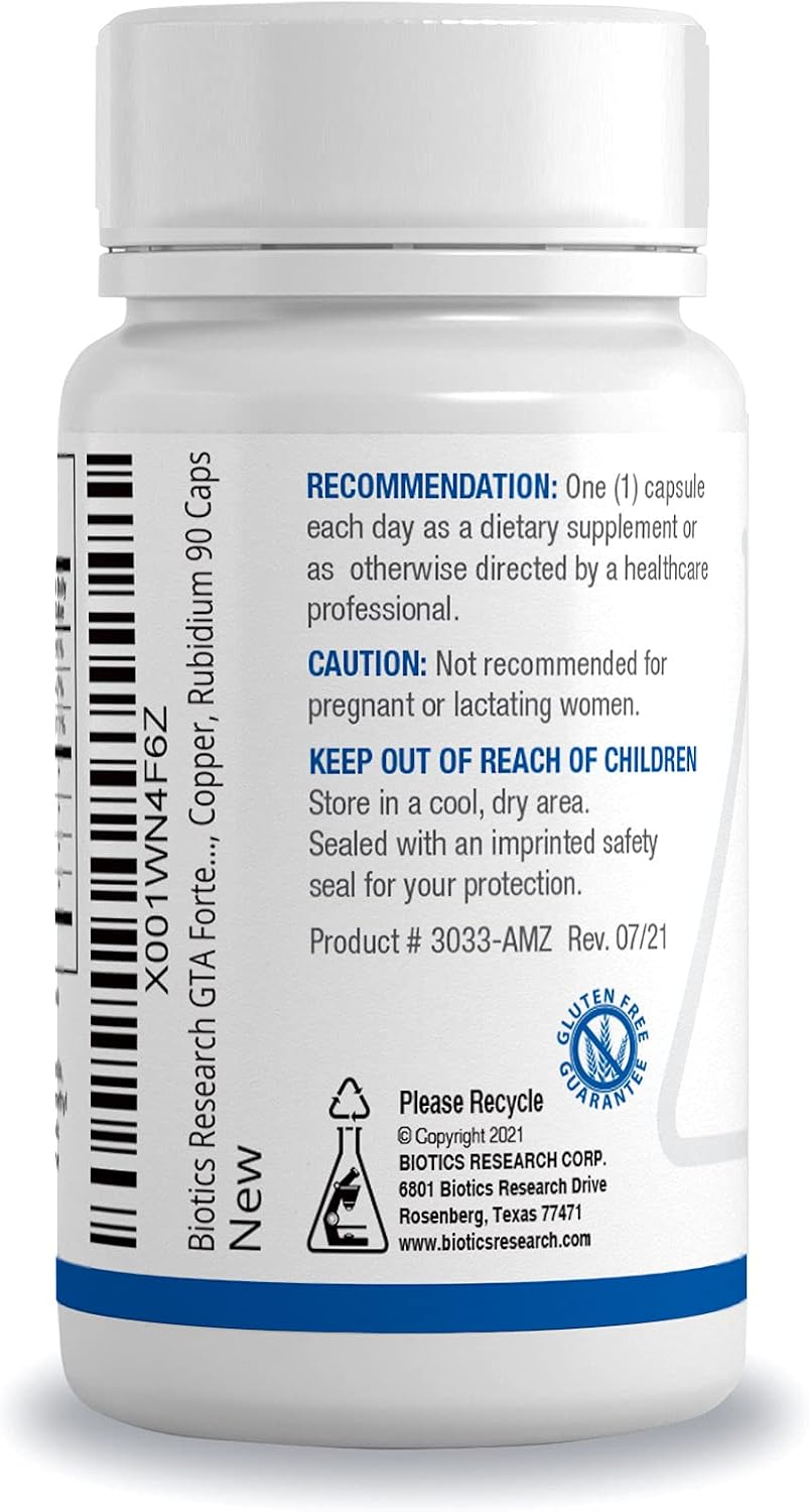BIOTICS RESEARCH GTA-Forte® – Endocrine Glands Support, Promotes Optimal Hormonal Balance, Contains Porcine Glandular