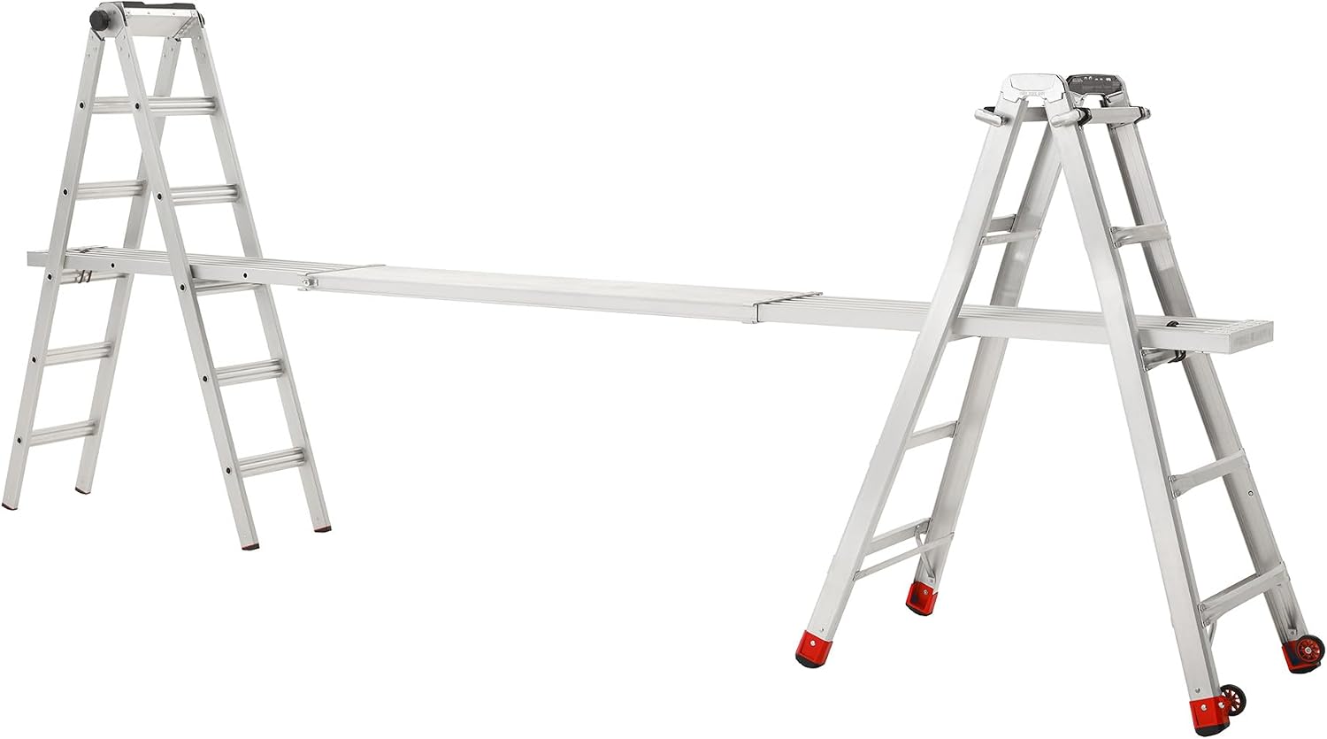 Lift Ladders 18-Ft Multi-Position Aluminum Ladder, 5-in-1, 300 lb. Capacity