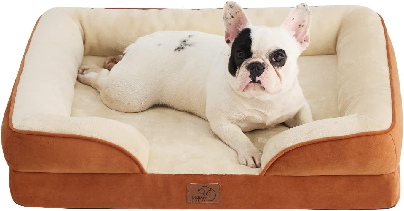 Bedsure Orthopedic Dog Beds Large Sized Dog with Removable Washable Cover