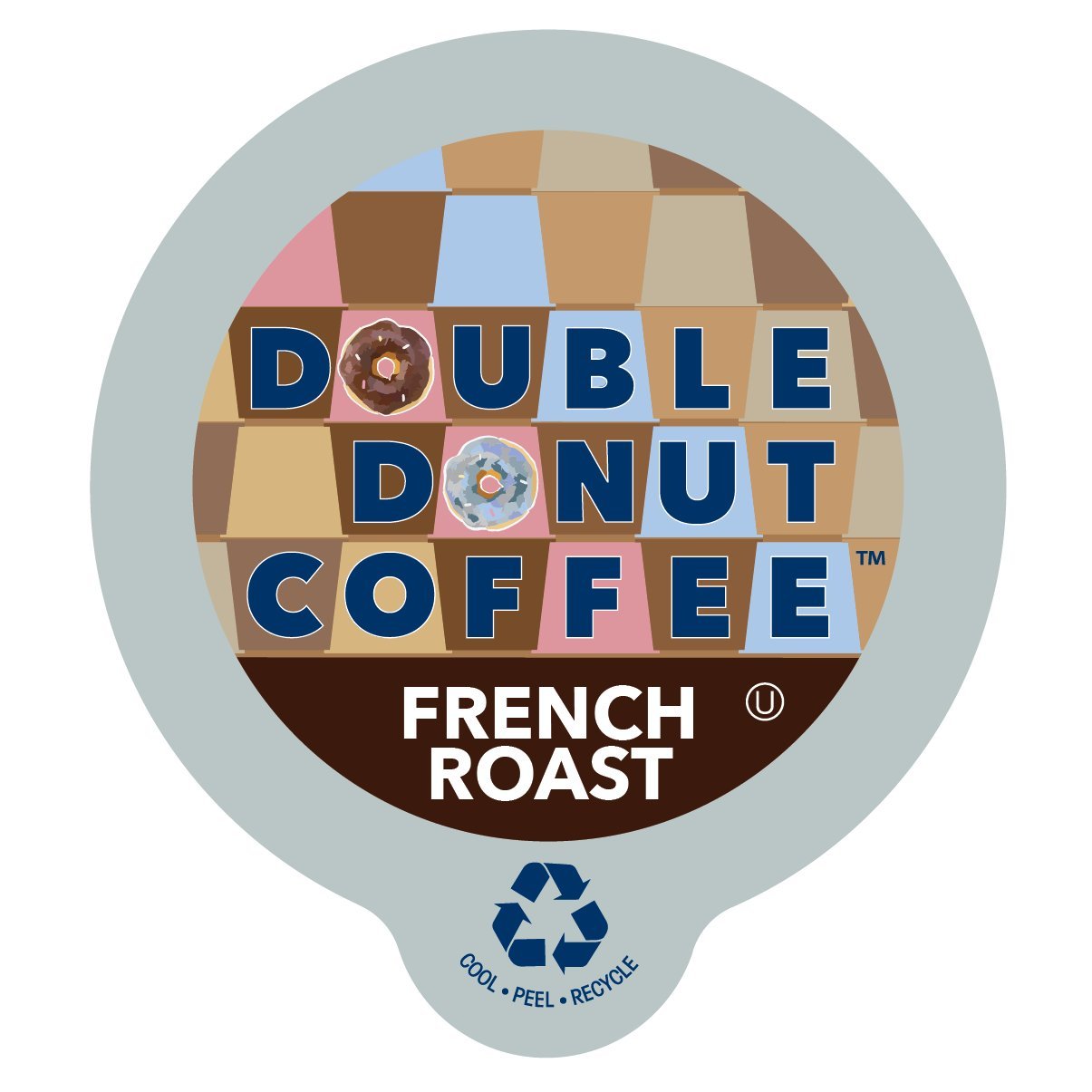 Double Donut Coffee Breakfast Blend Coffee Pods, Light Roast Coffee in Recyclable Single-Serve Pods for Keurig K Cups Brewer Machines, 80 Count Bulk Pack, original version