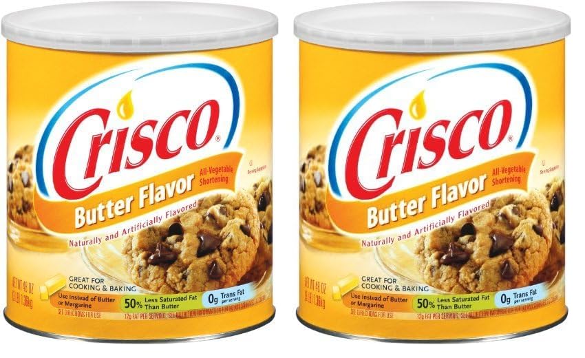 Crisco All-Vegetable Shortening, 454g/1lb.