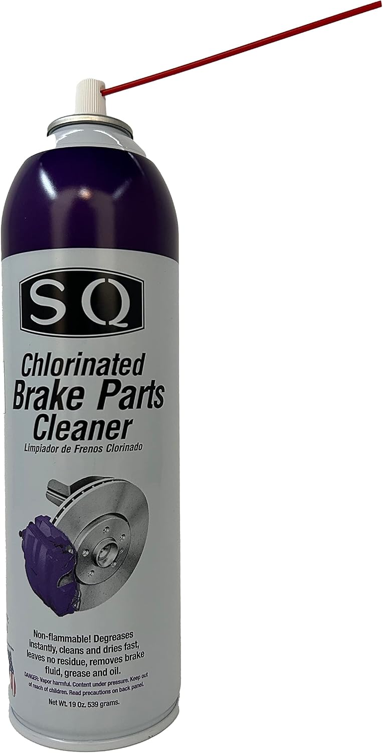 SQ Non-Flammable Brake Parts Cleaners,12 Pack, 19 OZ per can
