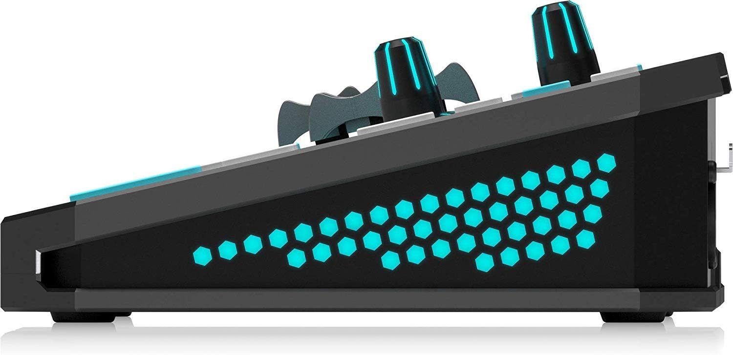 TC-Helicon GoXLR Revolutionary Online Broadcaster Platform with 4-Channel Mixer, Motorized Faders, Sound Board and Vocal Effects