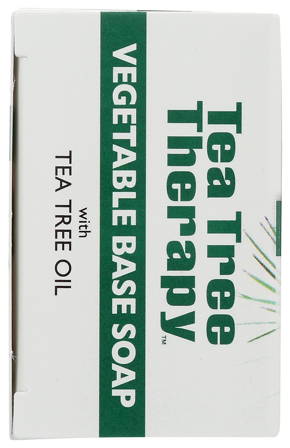 Tea Tree Therapy Vegetable Base Soap with Tea Tree Oil - 3.9 oz - Pack of 9
