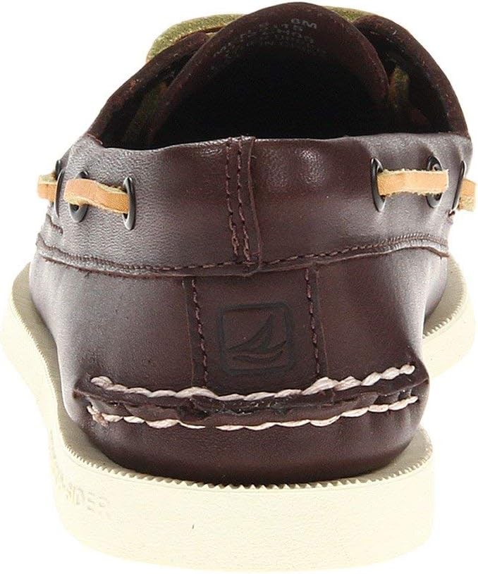 Sperry Men's Authentic Original 2-Eye Boat Shoe, Brown, 8 W US