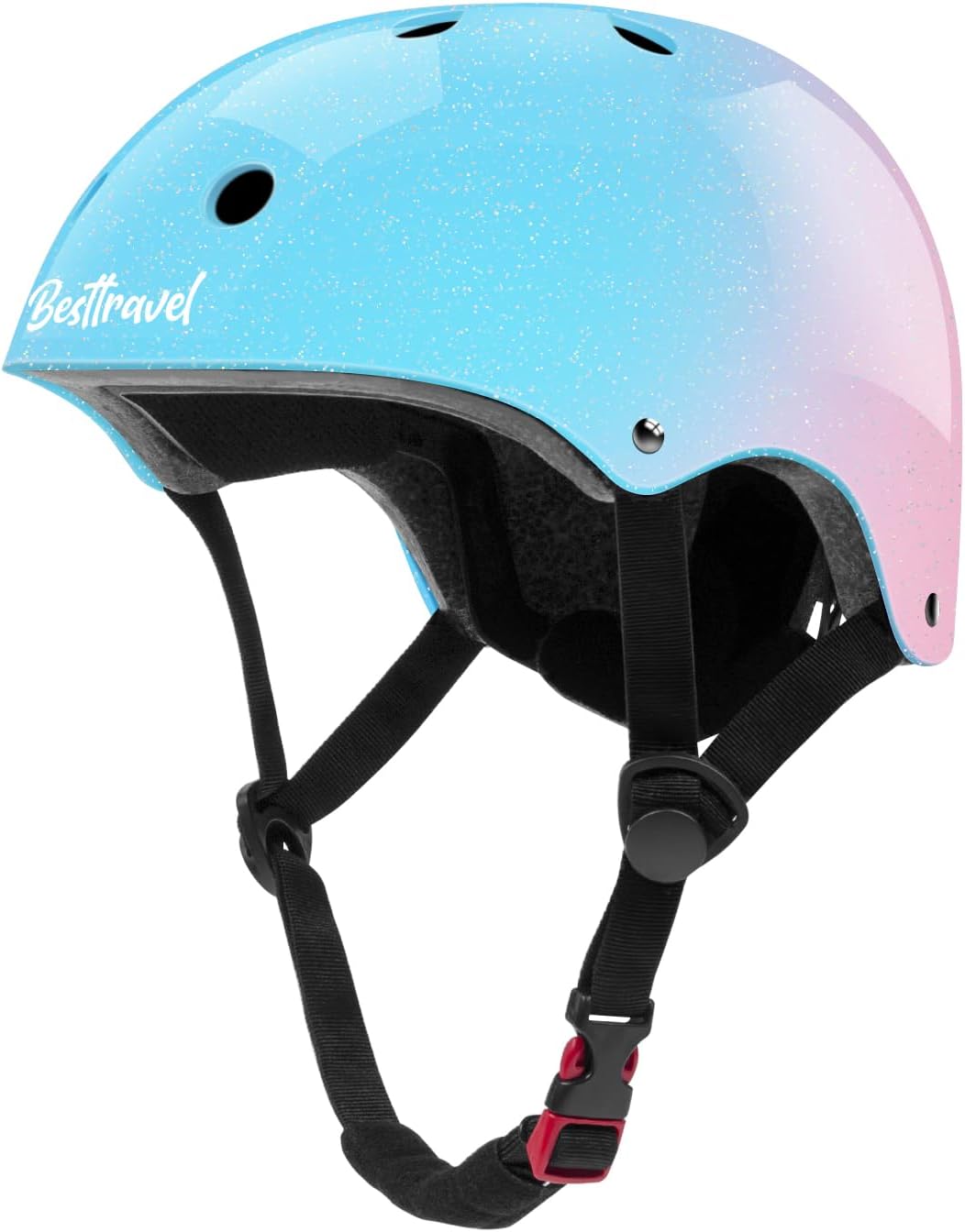 Besttravel Kids Helmet, Toddler Adjustable Kids Ages 3-8 Years Old Boys Girls Multi-Sports Safety