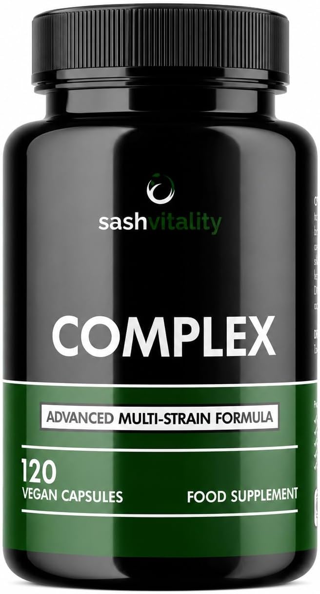 Probiotics & Prebiotics | 435 Billion CFU | Bio Cultures Complex | 120 Vegetarian Capsules for Women & Men - Lactobacillus Acidophilus