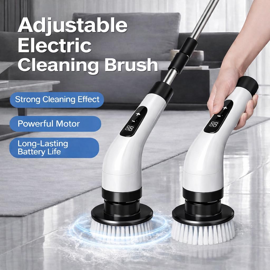 Premium Electric Bathroom Cleaning Brush
