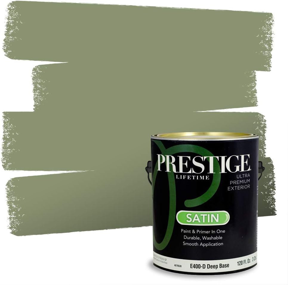 PRESTIGE Interior Paint and Primer in One, Garden Sage, Eggshell, 1 Gallon