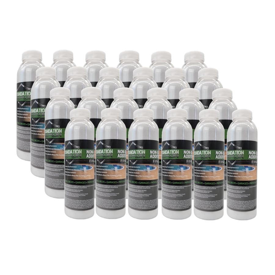 Foundation Armor Non-Slip Additive for Acrylic Sealers, Epoxy Coatings, and Urethane Coatings (Armor Nonslip Additive: FINE)