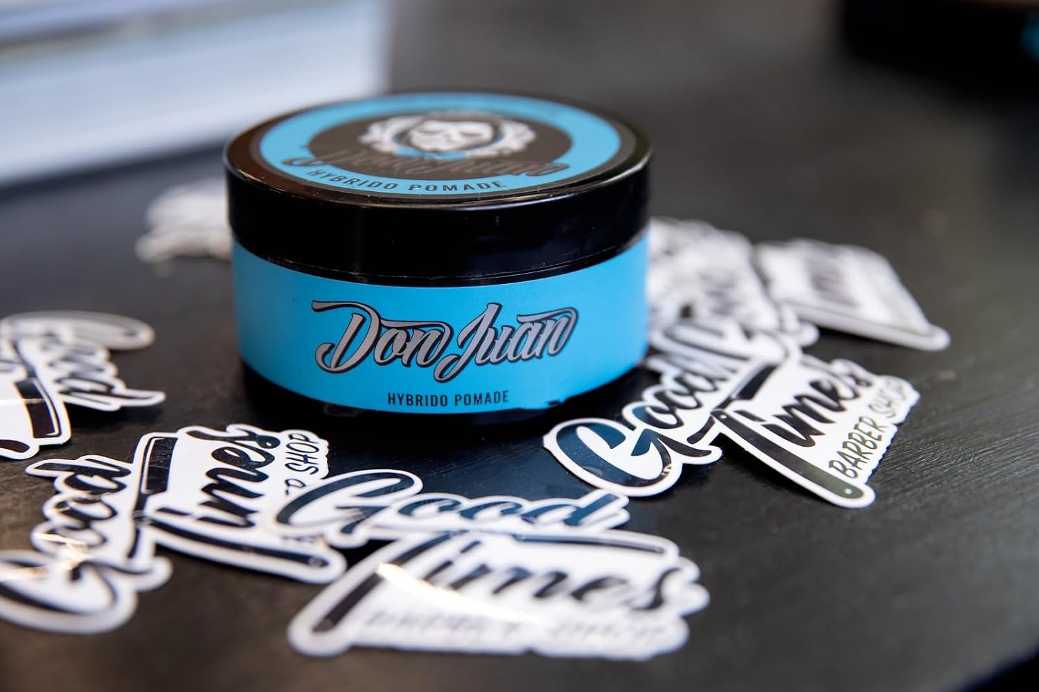 Don Juan Hybrido Pomade | Water Based | Strong Hold | High Shine | Natural Plant Extracts and Ocean Minerals | Summer Sea Breeze Scent, 4 oz.