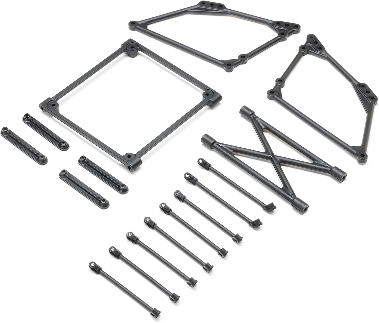 Losi Top Wing Mount Set Black 22S Sprint LOS-2428