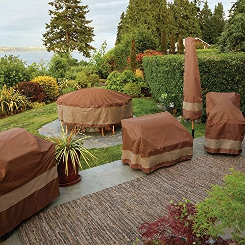 DUCKCOVERS Ultimate Waterproof 36 Inch Patio Chair Cover, Outdoor Chair Covers