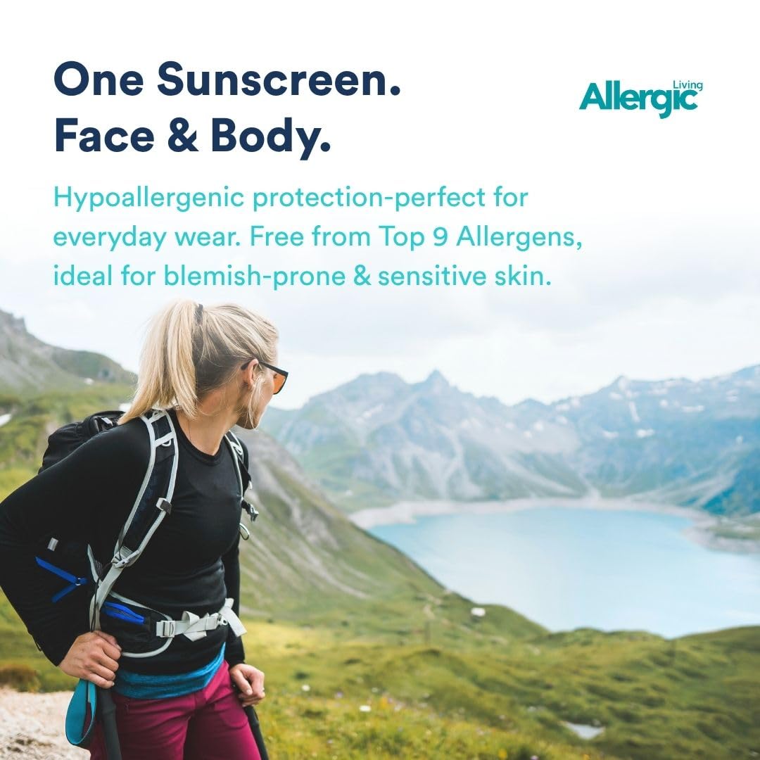 KINeSYS Fragrance Free Clear Spray Sunscreen for sensitive skin, SPF 50, Hypoallergenic, Broad Spectrum UVA/UVB protection for Face & Body; PABA and Oxybenzone FREE, 700+ Sprays, 4 Fl Oz/120 mL