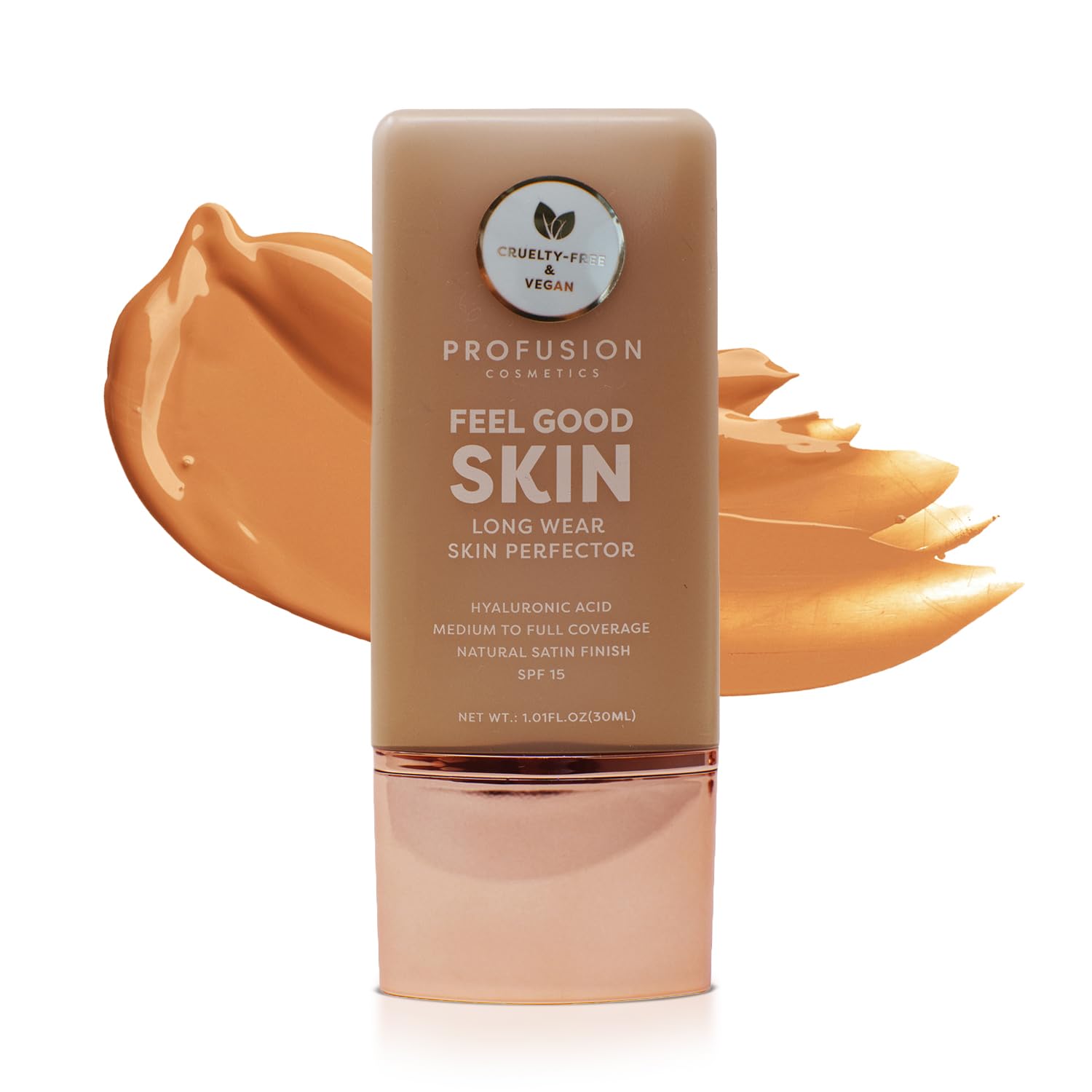 Profusion Cosmetics Lightweight Liquid Foundation for a Flawless and Elegant Radiance, Breathable Makeup that Improves Uneven Skin Tone