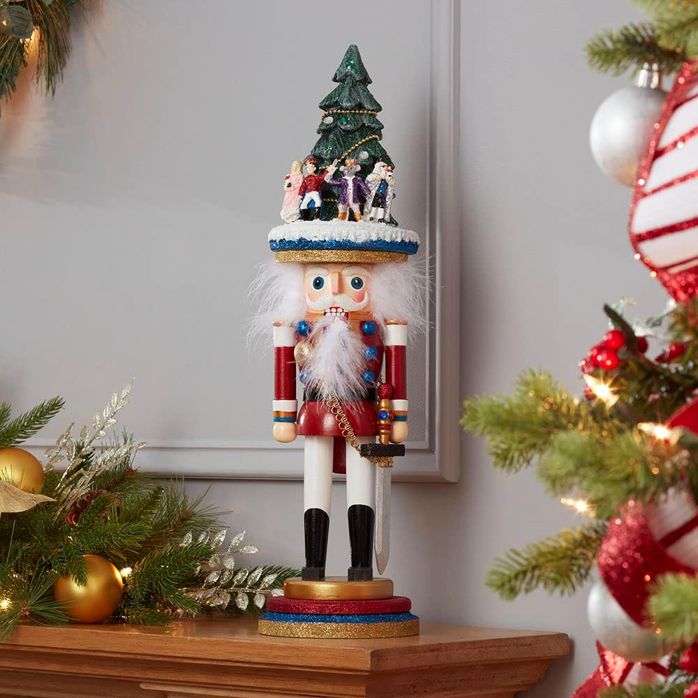 Kurt Adler Hollywood Nutcracker Suite Nutcracker, 19-Inch | Free-Standing Collectible Holiday Decoration