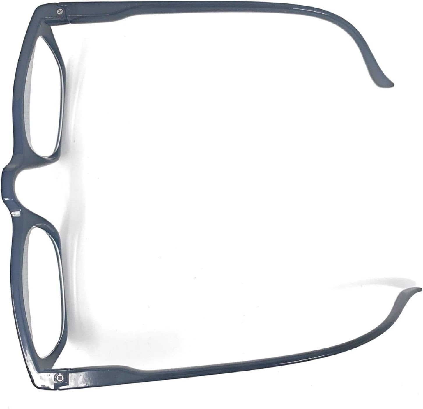The Felix Rectangle Half Frame Reading Glasses, Unisex Half Rim Readers + 1.50 Dark Tortoise