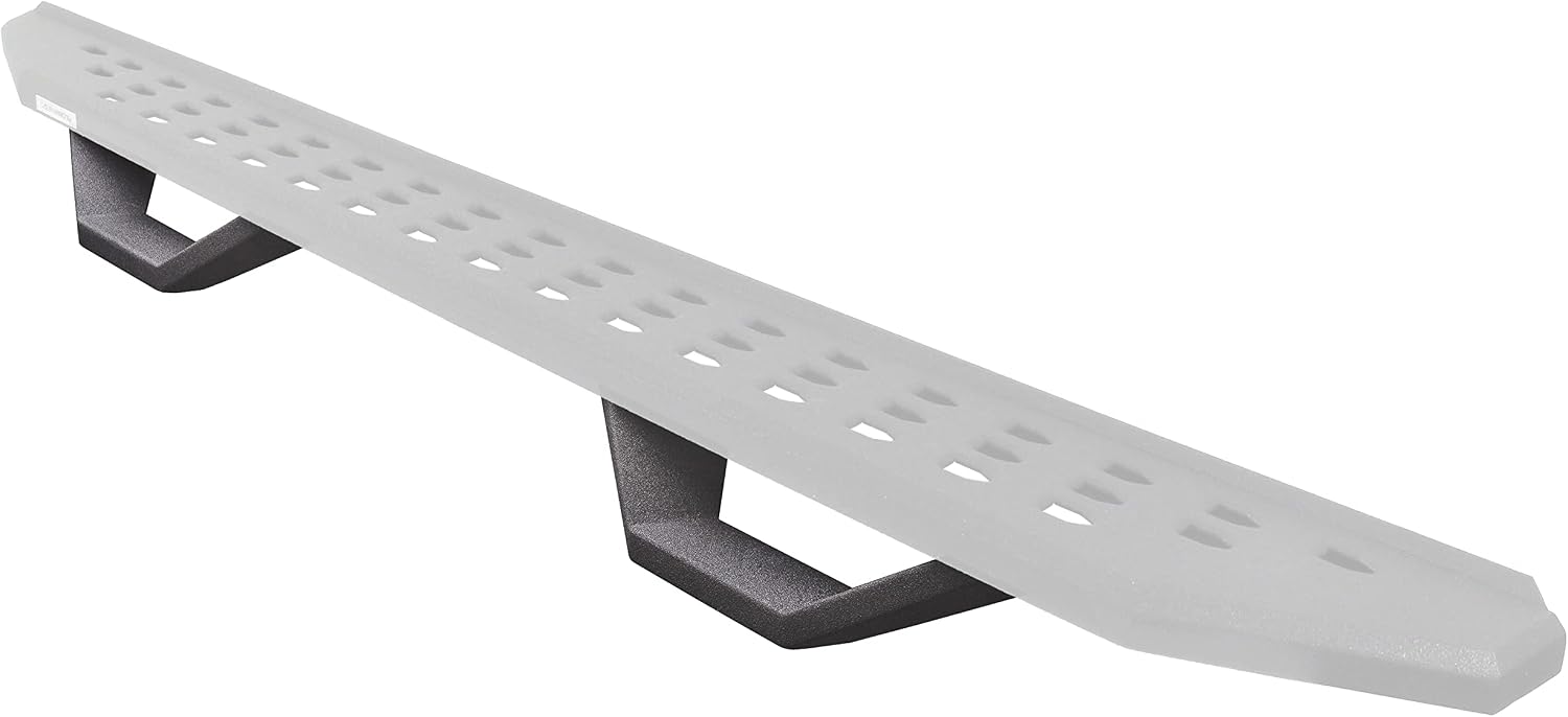 Go Rhino RB10 / RB20 / RB30 Drop Steps - Pair | Galvanized Steel, Protective Bedliner Coating | 69420000T | Fits RB10, RB20