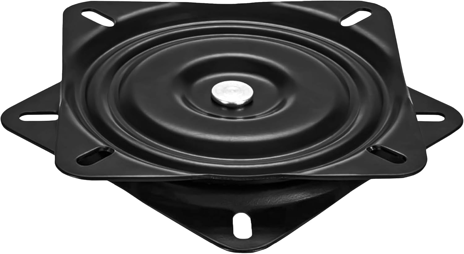 Five Oceans 8-Inch Boat Seat Pedestal, Boat Seat Pedestals with Seat Mount 360-Degree Swivel, Steel with Black Powder Coat Finish, 6-7/8-Inch (174mm) Base - Universal Mounting - FO2896
