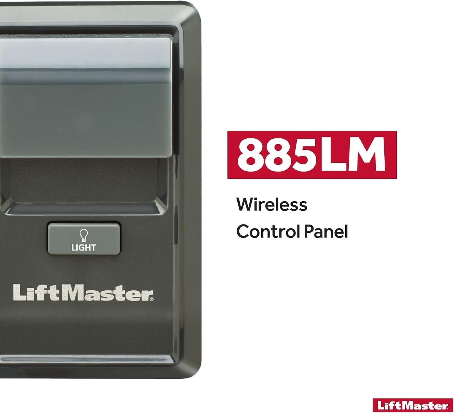 LiftMaster 885LM Security+ 2.0 Garage Door Opener - Compatible with Security+ 2.0 LiftMaster Garage Door openers & Private Label Garage Door openers