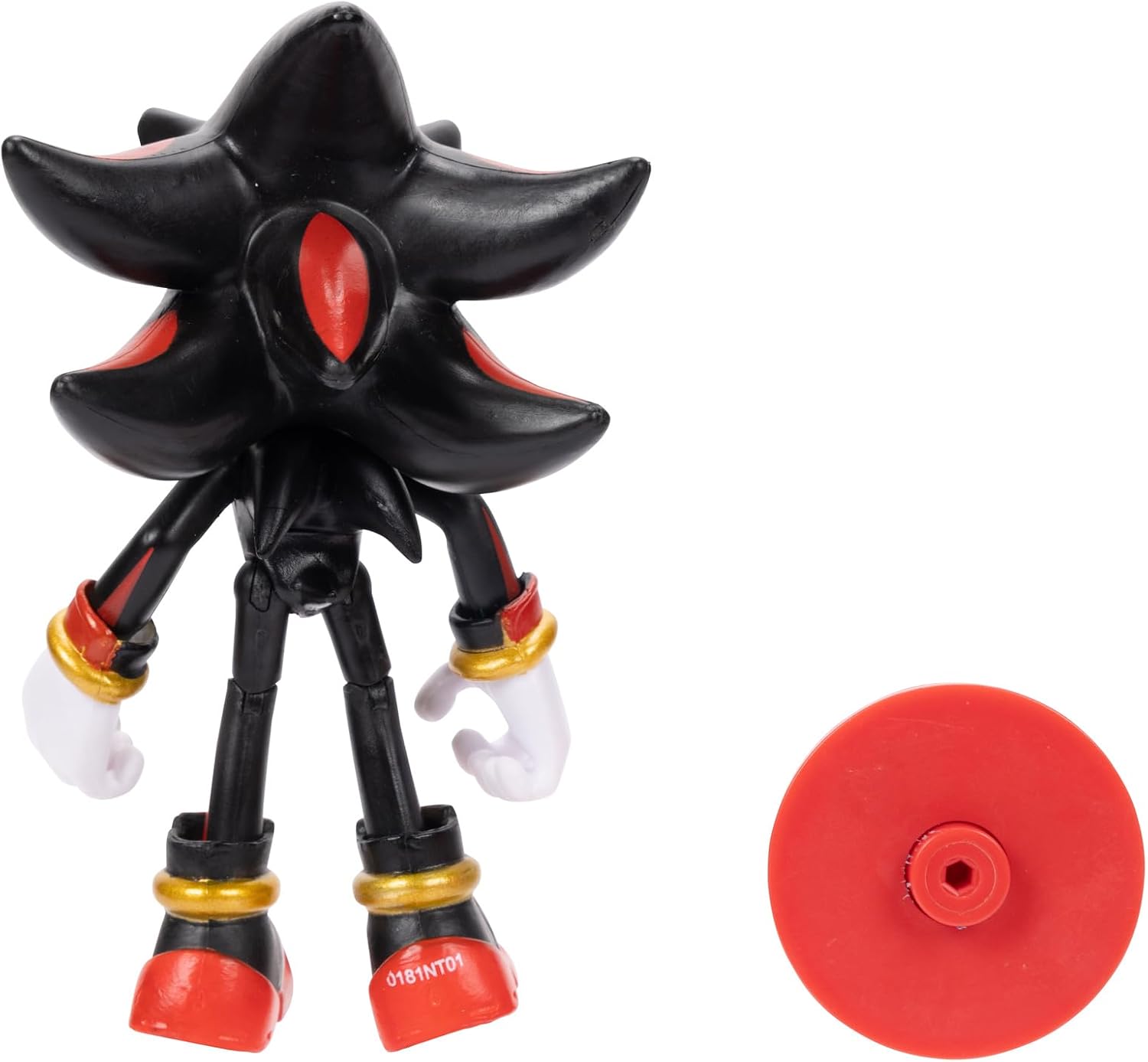 Sonic the Hedgehog 4-inch Shadow Action Figure with Star Spring Accessory. Ages 3+ (Officially licensed by Sega)