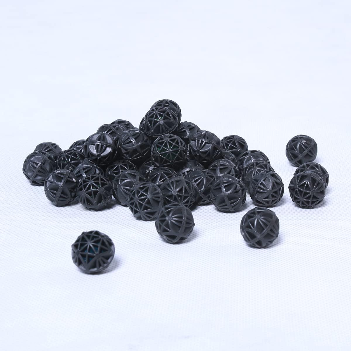 AQUANEAT Aquarium 1" Bio Balls 100pcs for Fish Tank Pond Canister Filter Media
