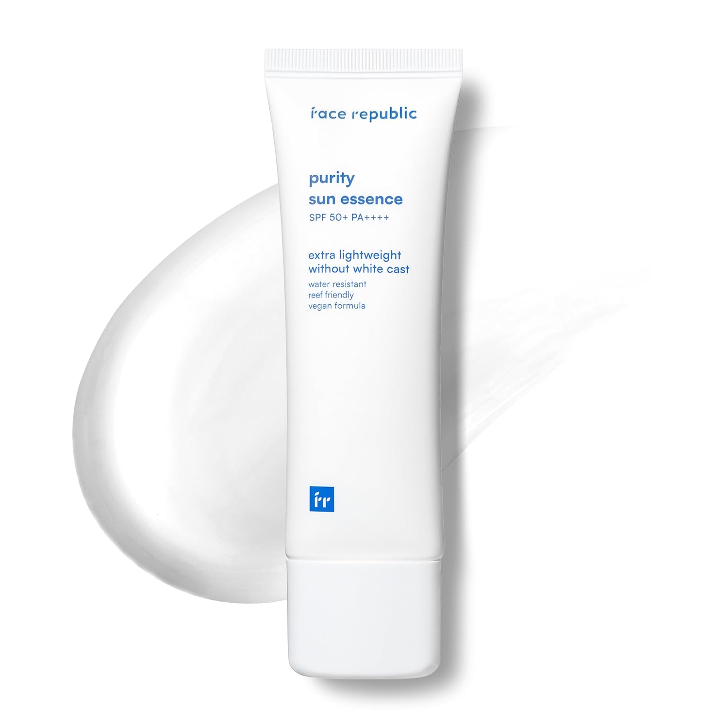 Face Republic Purity Sun Essence 50ml 1.69fl.oz. | SPF50+ Broad Spectrum UV Protection | No White Cast | Water Resistant | Vegan Certified, Reef Safe