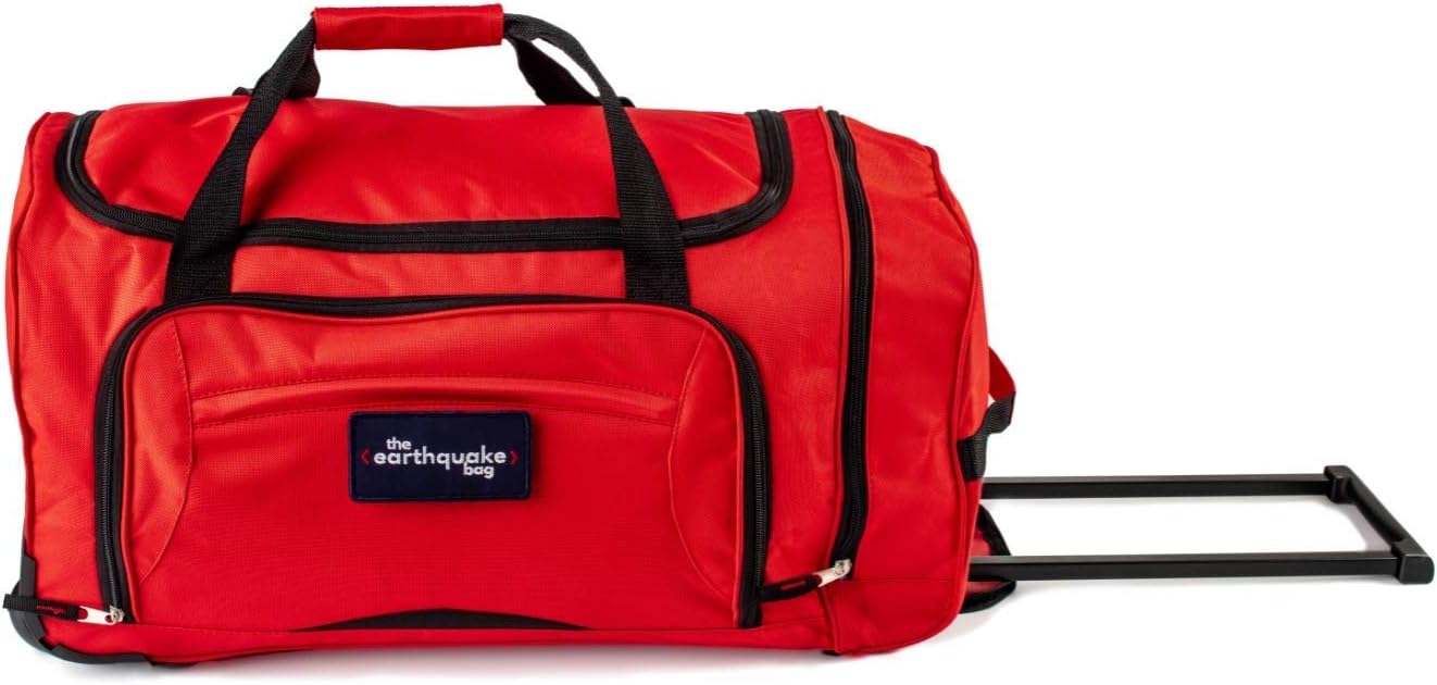 Complete Earthquake Bag - 3 Day Emergency kit for Earthquakes, Hurricanes, Wildfires, Floods + Other disasters