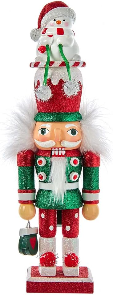 Kurt S. Adler Hollywood Snowman Hat Nutcracker