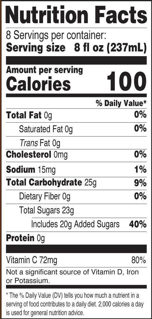 Langers Juice Cocktail, Pineapple Orange Guava, 15.2 Fl Oz (Pack of 12)